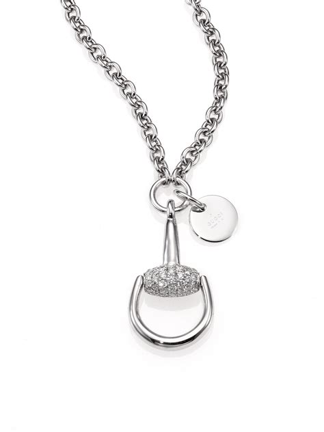 gucci horsebit ring white gold|gucci horsebit necklace gold.